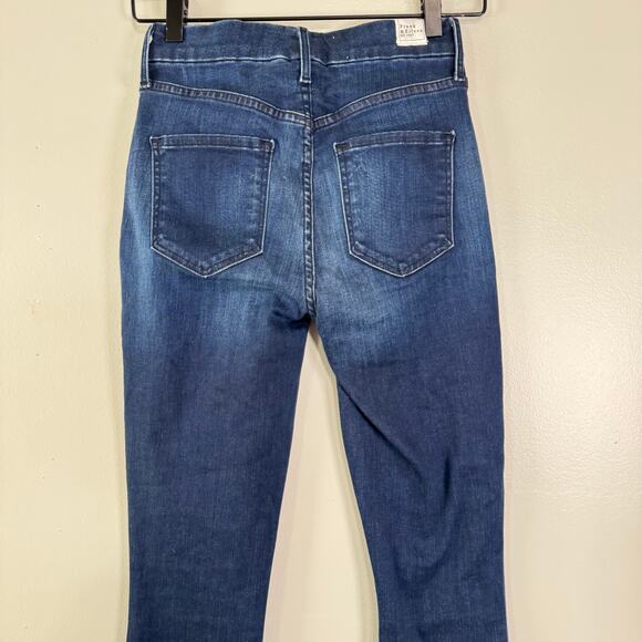 Frank & Eileen Sligo Skinny Jeans Womens Size 4 Dark Wash Denim Ankle Mid Rise - Picture 6 of 13